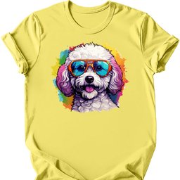 Bichon Frise Top Dog T Shirt Gift For Dog Lover