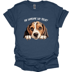 Beagle Did Someone Say Treat T Shirt Gift For Dog Lover