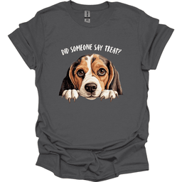 Beagle Did Someone Say Treat T Shirt Gift For Dog Lover