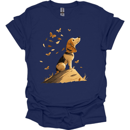 Beagle Fall Dog T Shirt Gift For Dog Lover