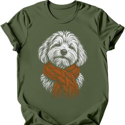 Coton De Tulear Winter Dog T Shirt Gift For Dog Lover