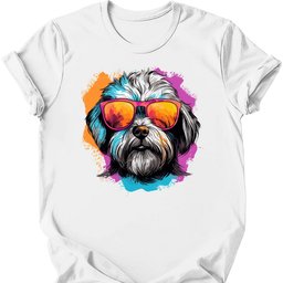 Dandie Dinmont Terrier Top Dog T Shirt Gift For Dog Lover