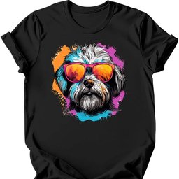 Dandie Dinmont Terrier Top Dog T Shirt Gift For Dog Lover