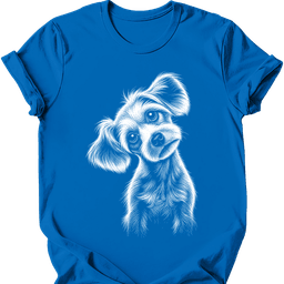 Chinese Crested Tilted Dog T Shirt Gift For Dog Lover