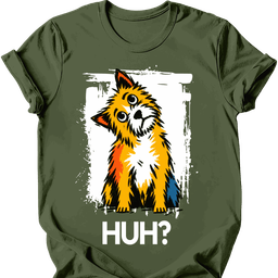 Cairn Terrier Huh Dog T Shirt Gift For Dog Lover