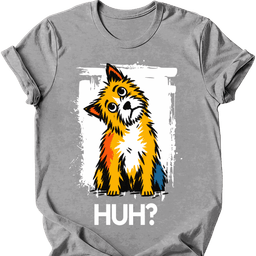 Cairn Terrier Huh Dog T Shirt Gift For Dog Lover