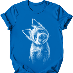 Cairn Terrier Tilted Dog T Shirt Gift For Dog Lover
