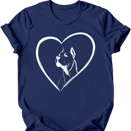 Cane Corso Heart Dog T Shirt Gift For Dog Lover