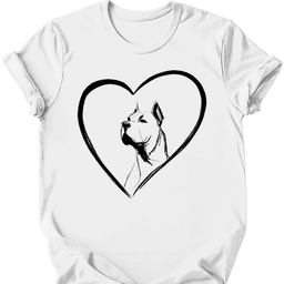 Cane Corso Heart Dog T Shirt Gift For Dog Lover