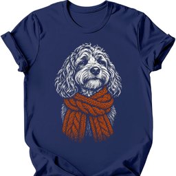 Cockapoo Winter Dog T Shirt Gift For Dog Lover