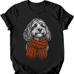 Cockapoo Winter Dog T Shirt Gift For Dog Lover