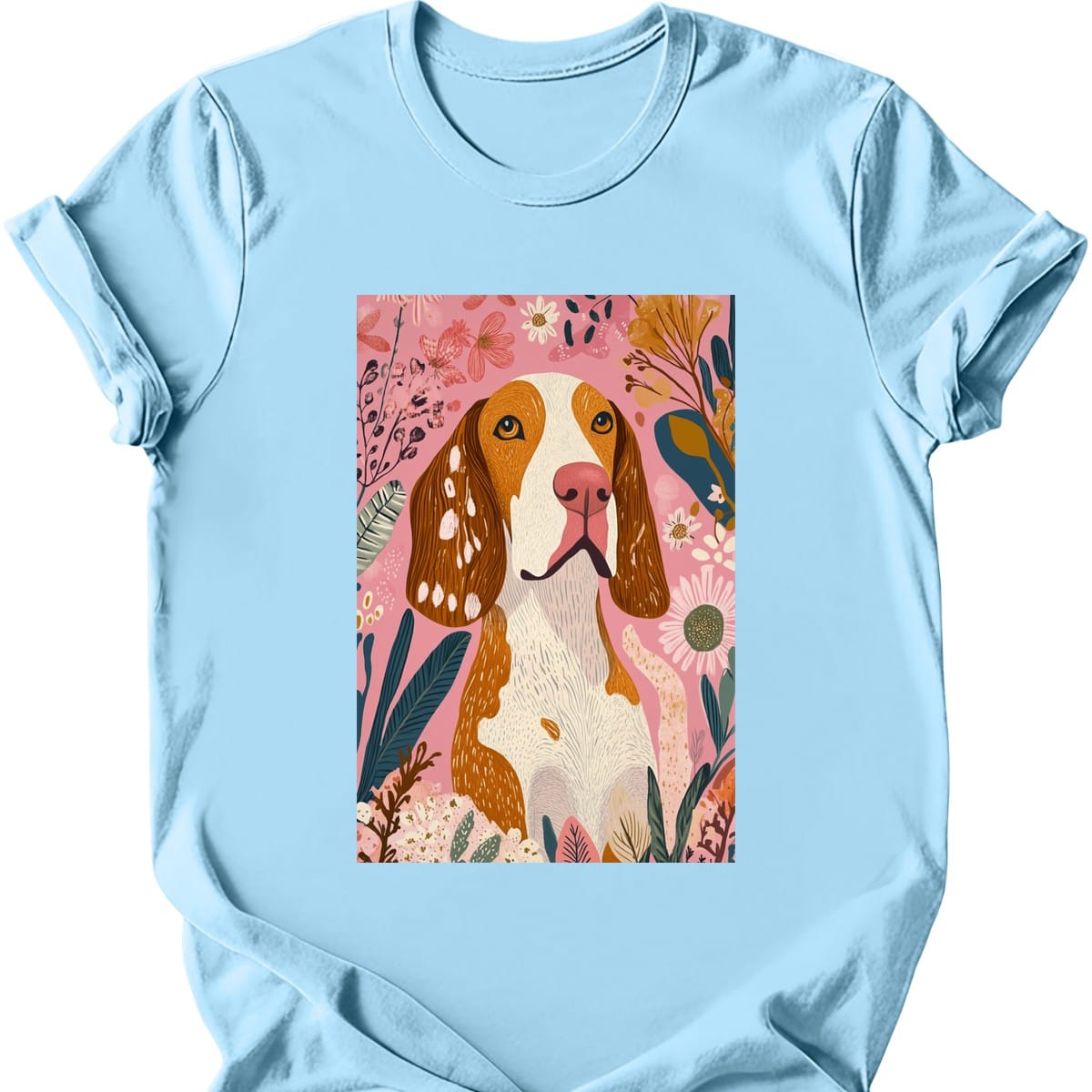 Bracco Italiano Boho Dog T Shirt Gift For Dog Lover