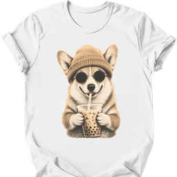 Corgi Hipster Dog T Shirt Gift For Dog Lover