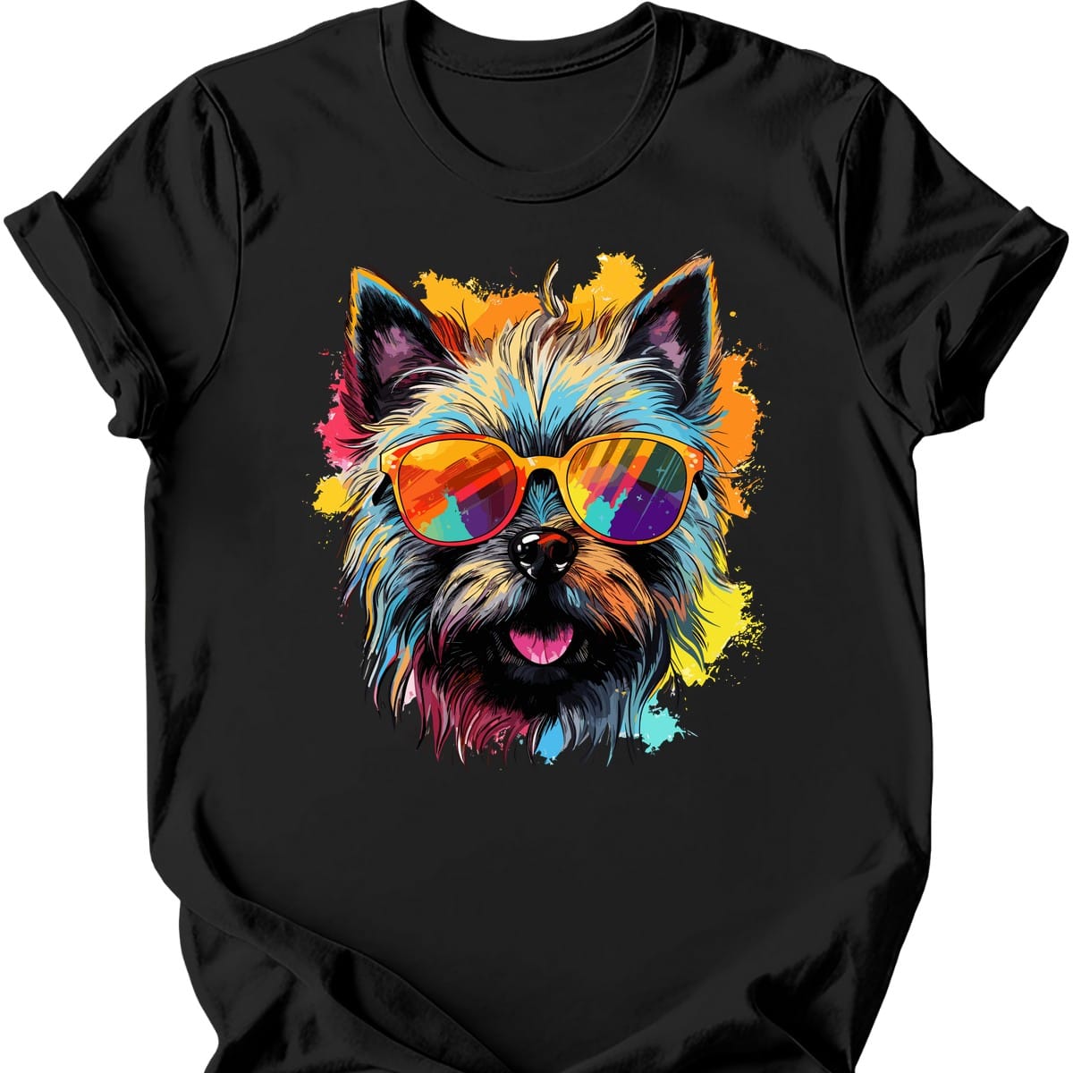 Cairn Terrier Top Dog T Shirt Gift For Dog Lover