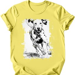 Dalmatian Running Dog T Shirt Gift For Dog Lover