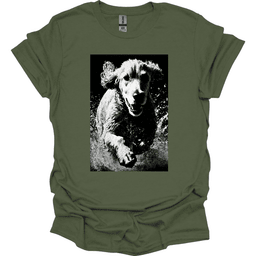 Cocker Spaniel Puddle Dog T Shirt Gift For Dog Lover