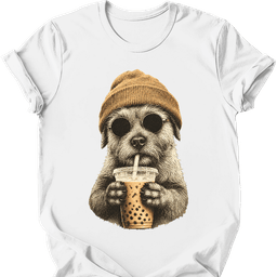 Cairn Terrier Hipster Dog T Shirt Gift For Dog Lover