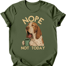 Bracco Italiano Not Today T Shirt Gift For Dog Lover