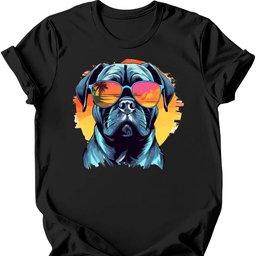 Bullmastiff Top Dog T Shirt Gift For Dog Lover