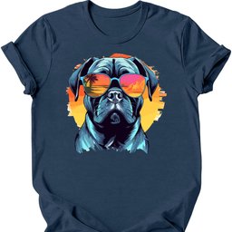 Bullmastiff Top Dog T Shirt Gift For Dog Lover