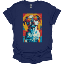 Brittany Summer Dog T Shirt Gift For Dog Lover