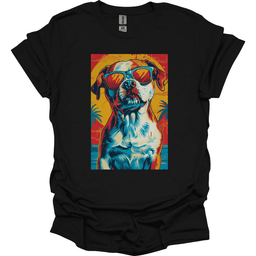 Brittany Summer Dog T Shirt Gift For Dog Lover