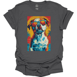 Brittany Summer Dog T Shirt Gift For Dog Lover