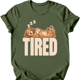 Cockapoo Tired Dog T Shirt Gift For Dog Lover