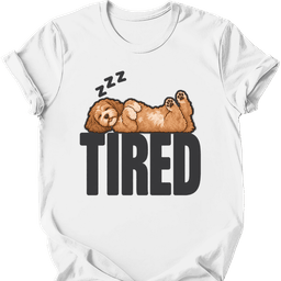 Cockapoo Tired Dog T Shirt Gift For Dog Lover