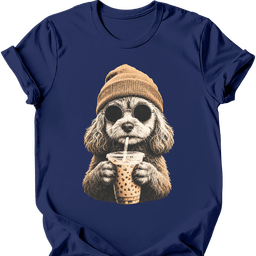 Cavapoo Hipster Dog T Shirt Gift For Dog Lover