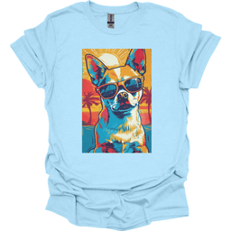Chihuahua Summer Dog T Shirt Gift For Dog Lover