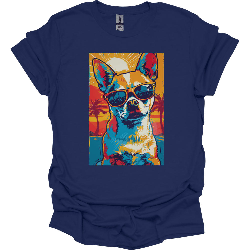 Chihuahua Summer Dog T Shirt Gift For Dog Lover