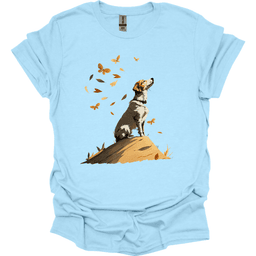 Brittany Fall Dog T Shirt Gift For Dog Lover