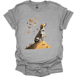 Brittany Fall Dog T Shirt Gift For Dog Lover