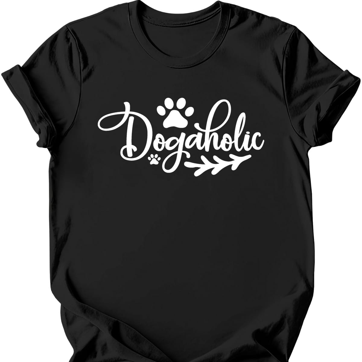 Dogaholic T Shirt Gift For Dog Lover