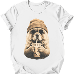 Chow Chow Hipster Dog T Shirt Gift For Dog Lover