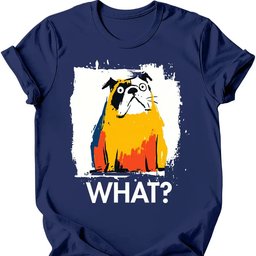 Bulldog What Dog T Shirt Gift For Dog Lover