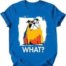 Bulldog What Dog T Shirt Gift For Dog Lover