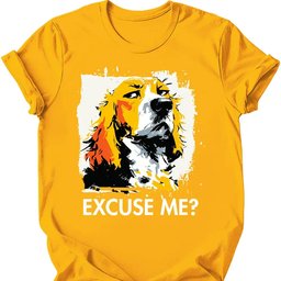 Cocker Spaniel Excuse Me Dog T Shirt Gift For Dog Lover