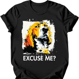 Cocker Spaniel Excuse Me Dog T Shirt Gift For Dog Lover
