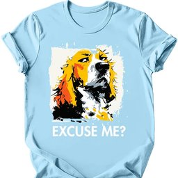 Cocker Spaniel Excuse Me Dog T Shirt Gift For Dog Lover