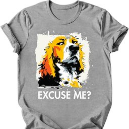 Cocker Spaniel Excuse Me Dog T Shirt Gift For Dog Lover