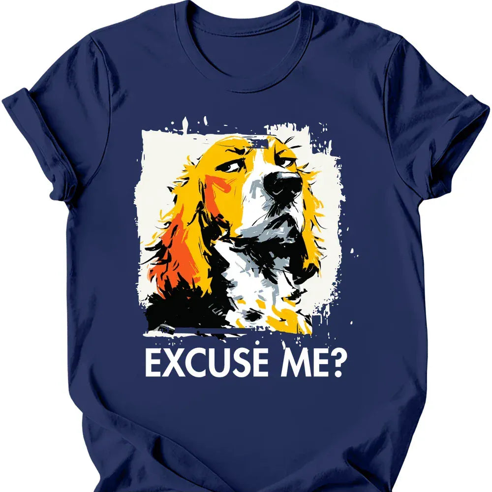 Cocker Spaniel Excuse Me Dog T Shirt Gift For Dog Lover