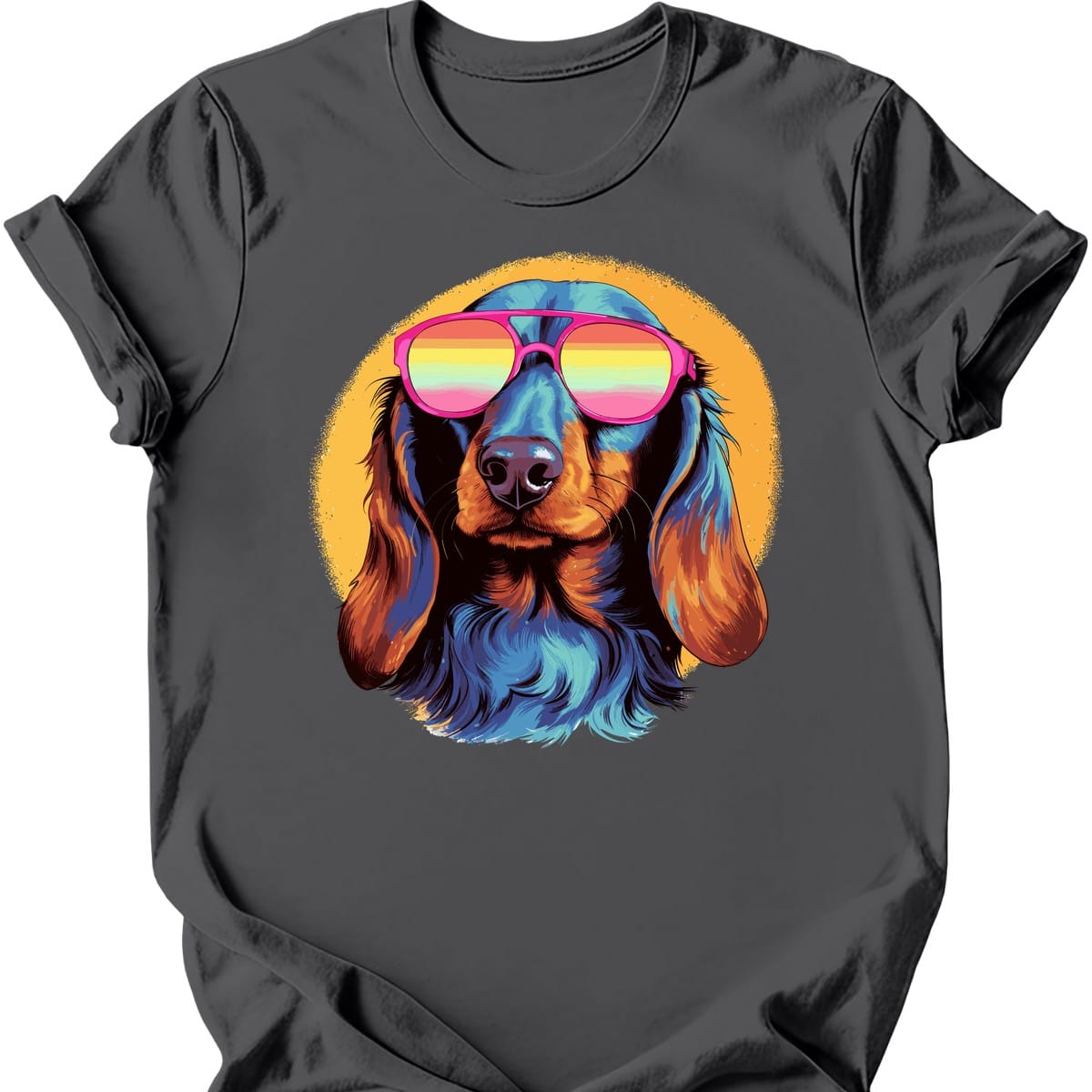 Dachshund Top Dog T Shirt Gift For Dog Lover