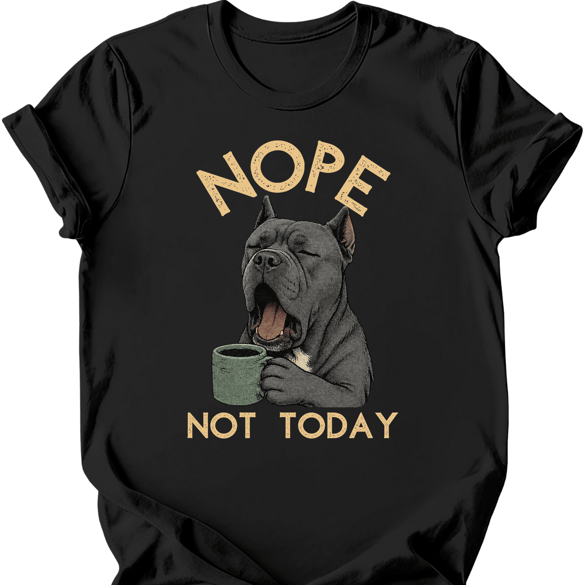 Cane Corso Not Today T Shirt Gift For Dog Lover