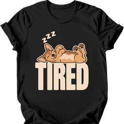 Chiweenie Tired Dog T Shirt Gift For Dog Lover