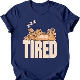 Chiweenie Tired Dog T Shirt Gift For Dog Lover