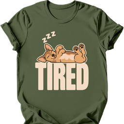 Chiweenie Tired Dog T Shirt Gift For Dog Lover