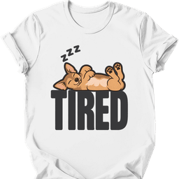 Chiweenie Tired Dog T Shirt Gift For Dog Lover