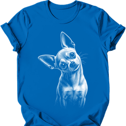 Chihuahua Tilted Dog T Shirt Gift For Dog Lover